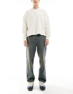 Jack & Jones Eddie Baggy Jeans In Brown Tint Wash For Men -Men Style Shop 206549374 1 browntint 1