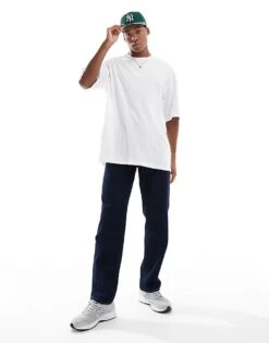 Jack & Jones Super Oversized 2 Pack T-shirt In White For Men White/white -Men Style Shop 206549581 2