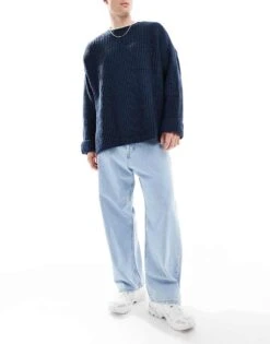 Jack & Jones Ron Skater Jeans In Light Blue Wash For Men -Men Style Shop 206549606 1 lightbluewash 1