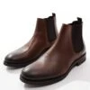 Jack & Jones Leather Chelsea Boot In Brown For Men Cognac -Men Style Shop 206551411 1 cognac