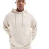 Jack & Jones Super Oversized Hoodie In Beige For Men Moonbeam -Men Style Shop 206551468 1 moonbeam
