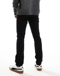 Jack & Jones 5 Pocket Trouser In Black For Men -Men Style Shop 206551832 3