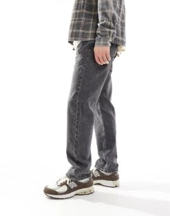 Jack & Jones Chris Straight Jean In Washed Black For Men Black Denim -Men Style Shop 206551938 3