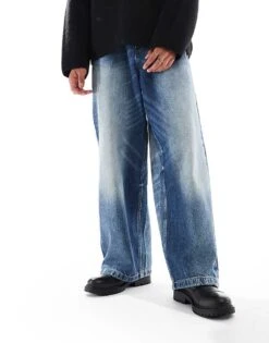 Jack & Jones Chunky Leather Lace Up Boot In Black For Men Anthracite -Men Style Shop 206551996 4