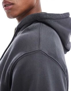 Jack & Jones Super Oversized Hoodie In Washed Grey For Men Castlerock -Men Style Shop 206681321 3