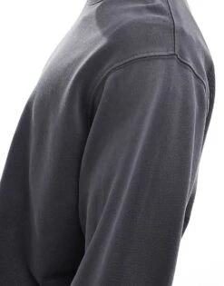 Jack & Jones Super Oversized Sweatshirt In Washed Grey For Men Castlerock -Men Style Shop 206681336 3