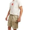 Jack & Jones Ripstop Cargo Shorts In Beige For Men Crockery -Men Style Shop 206681344 1 crockery
