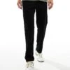 Jack & Jones Drawstring Tapered Trouser In Black For Men