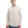 Jack & Jones Knitted Polo In Beige For Men Moonbeam -Men Style Shop 206825124 1 moonbeam