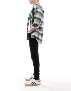 Jack & Jones Mike Tapered Jean In Black For Men Sq356 -Men Style Shop 206825242 3