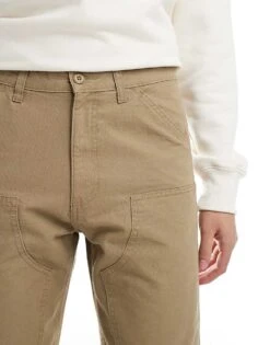 Jack & Jones Loose Fit Painter Trouser In Beige For Men Elmwood -Men Style Shop 206825354 4