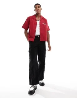 Jack & Jones Loose Fit Multi Pocket Cargo Trouser In Black For Men -Men Style Shop 206825537 3