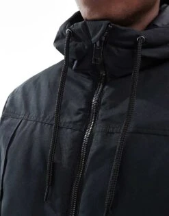 Jack & Jones Utility Parka In Black For Men -Men Style Shop 206825717 3