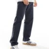 Jack & Jones Loose Fit Carpenter Trouser In Washed Navy For Men India Ink
