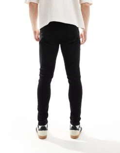 Jack & Jones Glenn Slim Tapered In Black For Men Mf029 -Men Style Shop 206825984 4