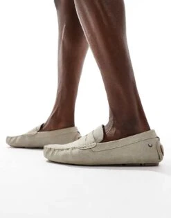 Jack & Jones Jensen Loafer In Off White For Men -Men Style Shop 206950314 1 offwhite 1