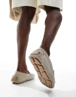 Jack & Jones Jensen Loafer In Off White For Men -Men Style Shop 206950314 4