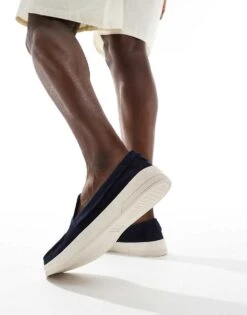 Jack & Jones Maccartney Loafer In Navy For Men -Men Style Shop 206950526 3