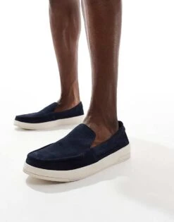 Jack & Jones Maccartney Loafer In Navy For Men -Men Style Shop 206950526 4