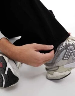 Jack & Jones Alex Baggy Jean In Black For Men Sq741 -Men Style Shop 206956346 3