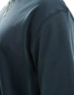 Jack & Jones Oversized 200gsm Heavyweight T-shirt In Forest Green For Men Forrest River -Men Style Shop 206957424 3