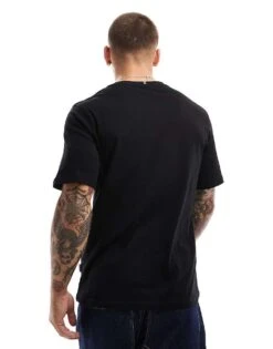 Jack & Jones Oversized T-shirt With Front Logo In Black For Men -Men Style Shop 206957510 2