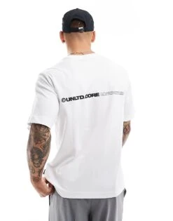 Jack & Jones Oversized Core Back Print T-shirt In White For Men -Men Style Shop 206958191 1 white 1