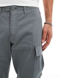 Jack & Jones Ace Loose Cargo Trouser In Slate Grey For Men Sedona Sage -Men Style Shop 206958212 5