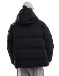 Jack & Jones Short Down Puffer Jacket In Black For Men -Men Style Shop 206958494 2