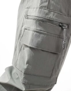 Jack & Jones Relaxed Utility Cargo In Slate Grey For Men Smoked Pearl -Men Style Shop 206958976 5