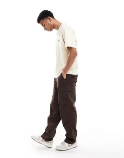 Jack & Jones Oversized Textured Back Print T-shirt In Cream For Men Antique White -Men Style Shop 207073635 3