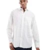Jack & Jones Oversized Oxford Shirt In White For Men -Men Style Shop 207073761 1 white