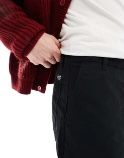 Jack & Jones Loose Fit Workwear Cargo In Black For Men -Men Style Shop 207073769 3