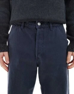 Jack & Jones Eddie Loose Workwear Jeans In Navy For Men Insignia Blue -Men Style Shop 207073808 5