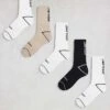 Jack & Jones 5 Pack Tennis Socks For Men White Pack:black Ony