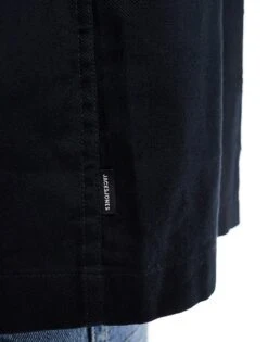 Jack & Jones Premium Boxy Overshirt In Black For Men Black Beauty Fit:sol -Men Style Shop 207074377 3