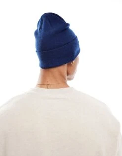 Jack & Jones Beanie In Blue For Men Blueprint -Men Style Shop 207074396 3