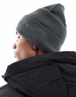 Jack & Jones Beanie In Grey For Men Iron Gate -Men Style Shop 207074399 3