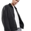 Jack & Jones Wool Worker Jacket In Black Check For Men Black Detail:checks