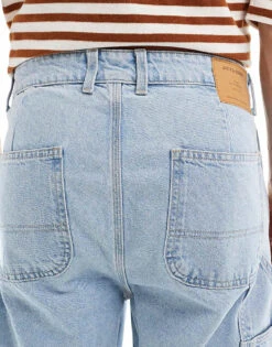 Jack & Jones Eddie Loose Painter Jean In Light Blue Wash For Men Lightblue Wash Sq738 -Men Style Shop 207096413 4