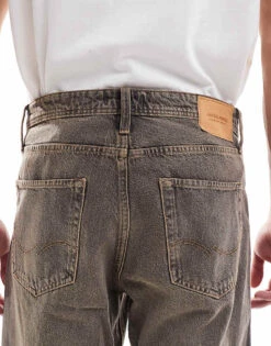 Jack & Jones Eddie Loose Jeans In Brown Tint Wash For Men Sq542 -Men Style Shop 207113998 5