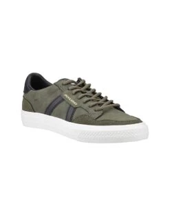 Jack & Jones Morden Special Trainer In Olive For Men -Men Style Shop 207403464 3