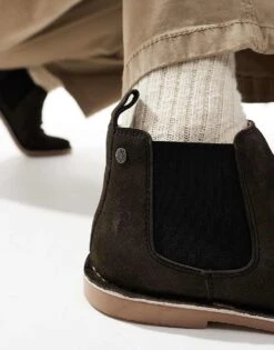 Jack & Jones Bravo Chelsea Boot In Black For Men -Men Style Shop 207404148 4