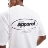 Jack & Jones Oversized T-shirt With Apparel Back Print In White For Men
