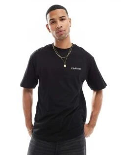 Jack & Jones Oversized T-shirt With Apparel Back Print In Black For Men -Men Style Shop 207424771 2