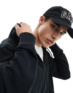 Jack & Jones Super Oversized Zip Hoodie In Black For Men -Men Style Shop 207427916 4