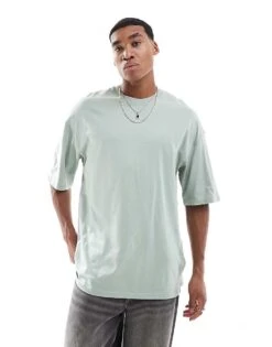 Jack & Jones Super Oversized T-shirt In Light Green For Men Iceberg Green -Men Style Shop 207427934 1 iceberggreen 1