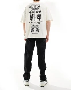 Jack & Jones Front Pleat Tapered Loose Chino In Black For Men -Men Style Shop 207428191 3