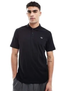 Jack & Jones Polo Shirt With Embroidered Logo In Black For Men -Men Style Shop 207428362 1 black 1