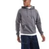 Jack & Jones Oversized Hoodie In Dark Grey For Men Castlerock